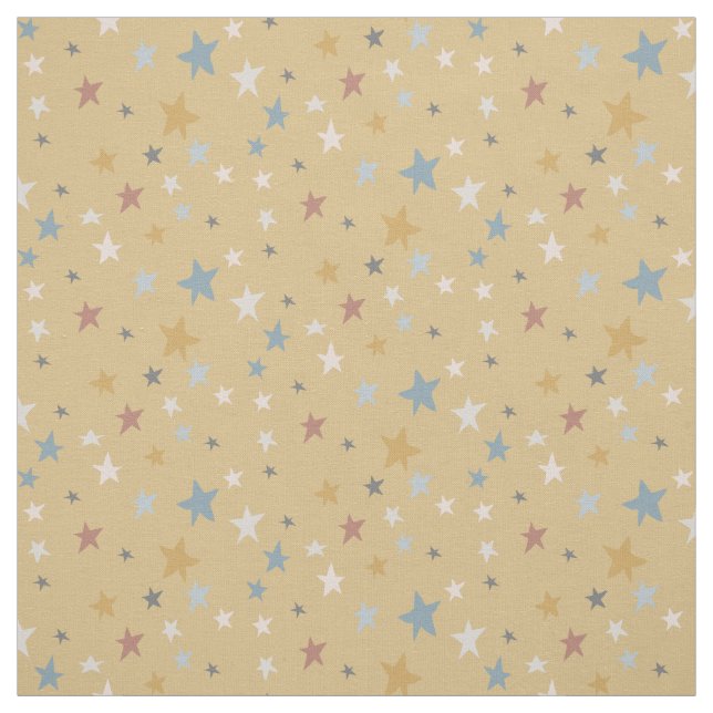 Gold Baby Kinderzimmer Stoff (Muster)