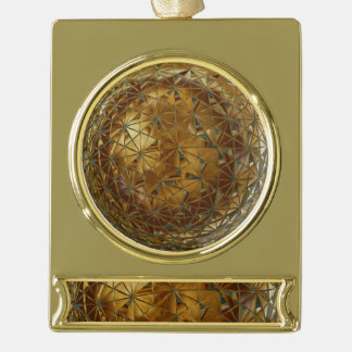 Gold Banner-Ornament Gold
