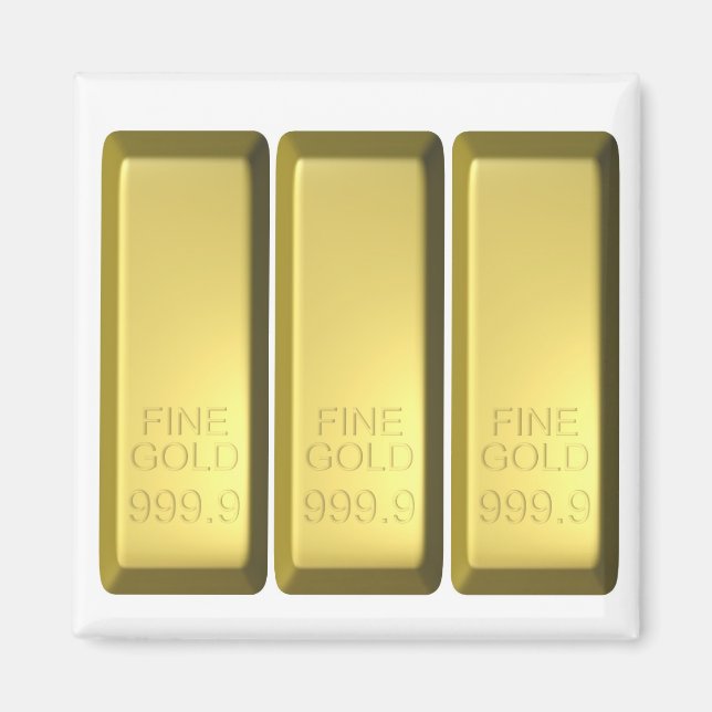 Gold Bar Magnet (Vorne)