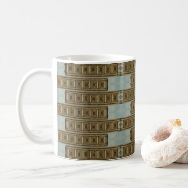 Gold-Bar-Tasse Kaffeetasse (Mit Donut)