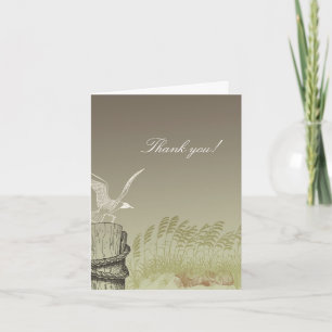 Gold Beach Vielen Dank Dankeskarte