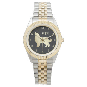 Gold Bernese Mountain Dog Armbanduhr