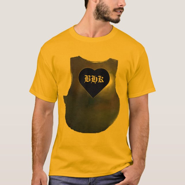 Gold BHK T-Shirt (Vorderseite)