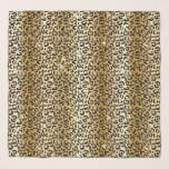 Gold & Black Glitzer Glam Leopard Spots drucken Schal<br><div class="desc">Glam Leopard präsentiert prächtige Golden & Black Glitzer Spots Print Design</div>