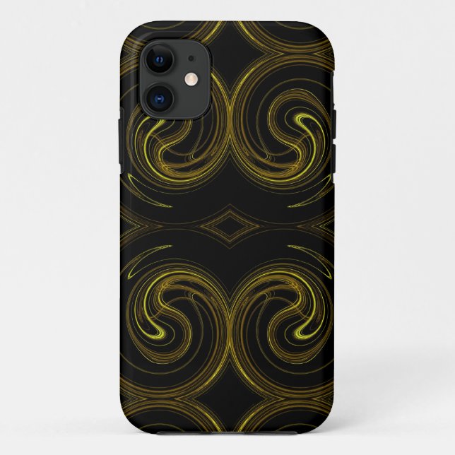 Gold & Black iPhone 5 Case-Mate Selten dort Hülle (Rückseite)