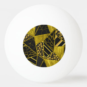 Gold Black Triangle Texusion Tischtennisball
