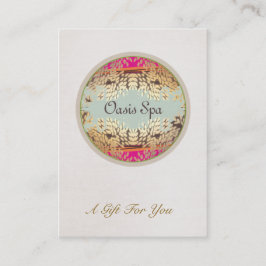 Gold Blätter Beauty Salon und Wellness-Center Gesc Rabattkarte