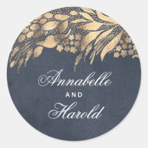 Gold Blätter Garten Schöne Siegel