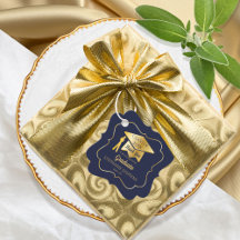 Gold | Blue Grad Cap Class 2023 Vielen Dank