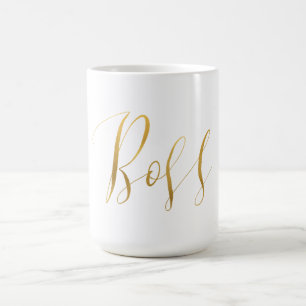 Gold Boss Tasse