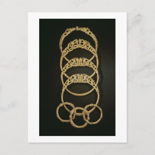Gold Bracelets aus dem Ertsfield Treasure, 4. Postkarte (Vorderseite)