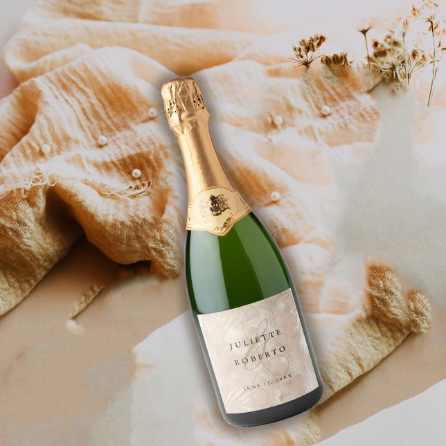 Gold Brushed Tropical Palm Leaf Wedding (Von Creator hochgeladen)