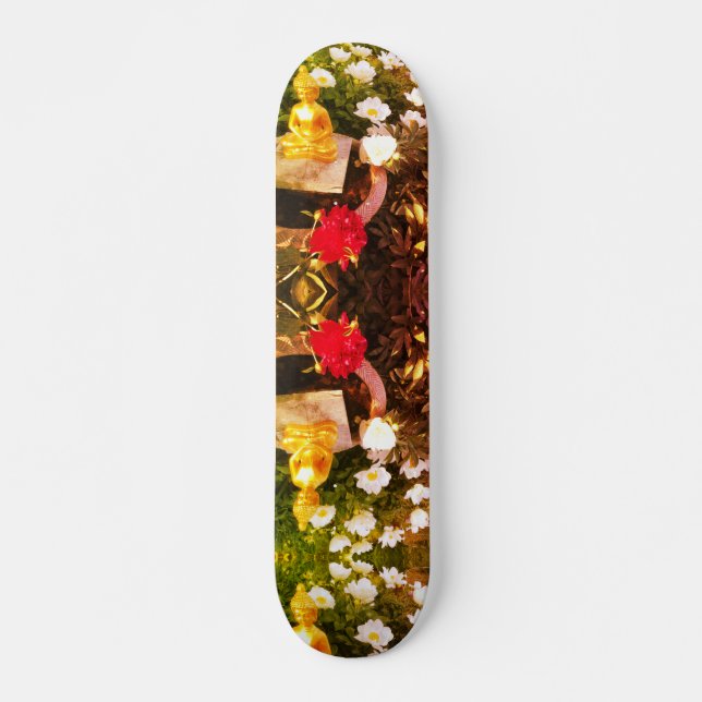 Gold Buddha, Skateboard (Vorne)