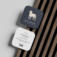 Gold Bullmastiff Dog Walker Trainer Welpe sitzend
