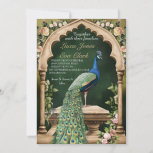 Gold Burgundy Mehendi Henna Indian Wedding Invitat Einladung