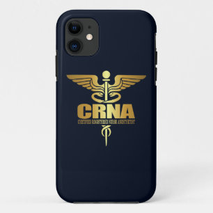Gold Caduceus (CRNA) Case-Mate iPhone Hülle