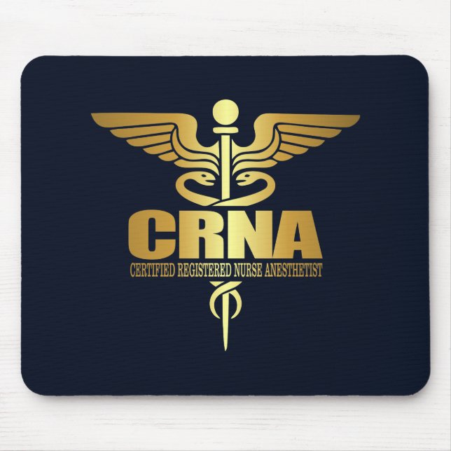 Gold Caduceus (CRNA) Mousepad (Vorne)