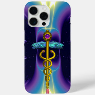 GOLD CADUCEUS MONOGRAM Case-Mate iPhone HÜLLE
