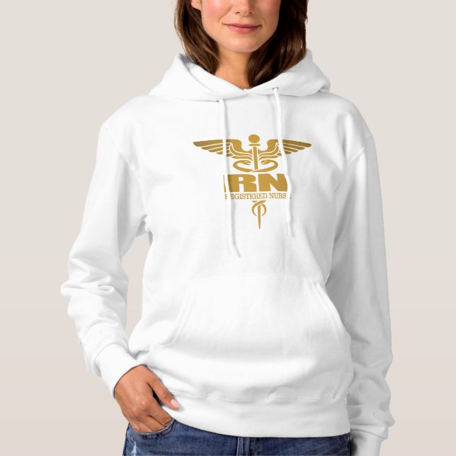 Gold Caduceus (RN) Hoodie (Vorderseite)
