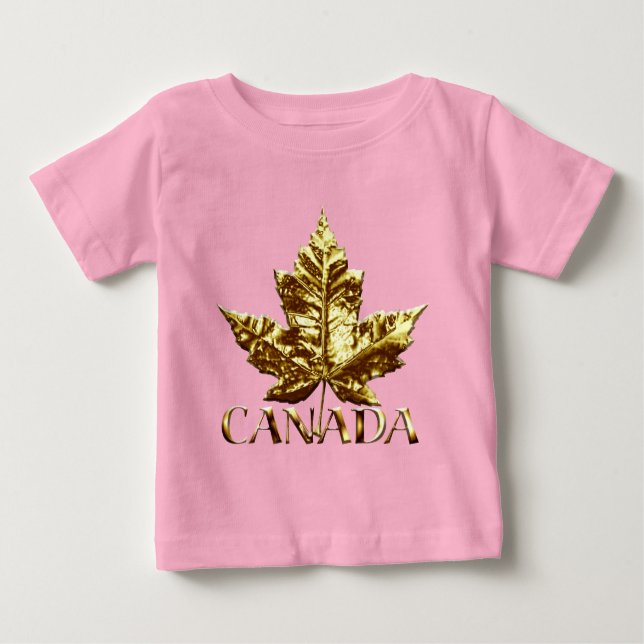 Gold Canada Baby Shirts Kanada Souvenir T - Shirt (Vorderseite)