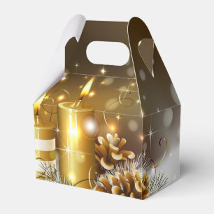 Gold Candles Weihnachten Geschenkschachtel