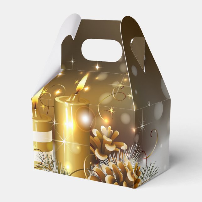 Gold Candles Weihnachten Geschenkschachtel (Vorderseite)