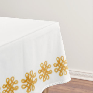 GOLD CELTIC KNOT 60 x 104 Tabletten Tischdecke