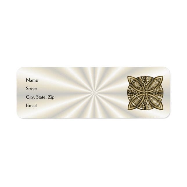 Gold Celtic Knot Original Artistic Design (Vorne)