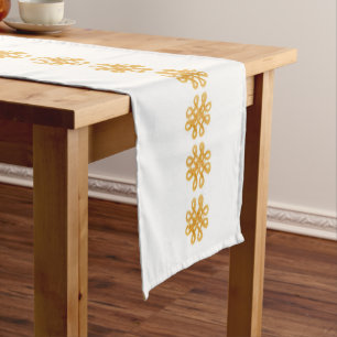 Gold Celtic Knot Table Runner Kurzer Tischläufer