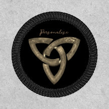 Gold Celtic Trinity Knot Triquetra Spirituelle Bla