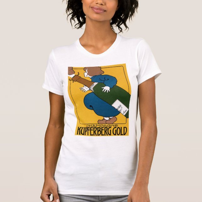 Gold Champagne Kupferberg T-Shirt (Vorderseite)