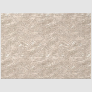 Gold Champagner Glitzer Zebra Druckglas Seidenpapier