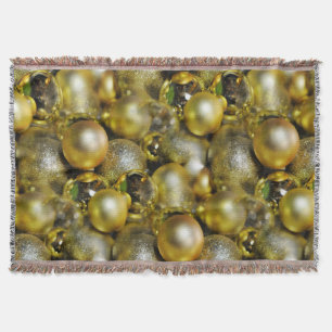 Gold Christmas Baubles Decke