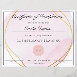 Gold Circle Award für das goldene Rosa Skript