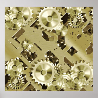 Gold Clockwork Kontrollen 2 Poster