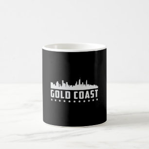 Gold Coast Australia City Skyline Cityscape Gesche Kaffeetasse