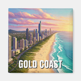 Gold Coast Australia Reisen Magnet