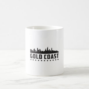 Gold Coast Australia Skyline Cityscape - Geschenk  Kaffeetasse