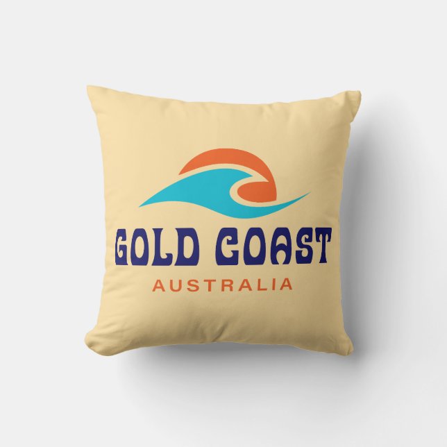 Gold Coast Australien Kissen (Vorderseite)