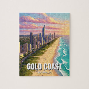 Gold Coast Australien Reise Puzzle