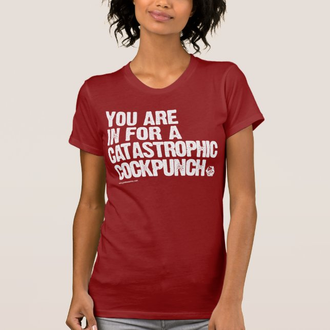 GOLD: Cockpunch Versprechen T-Shirt (Vorderseite)