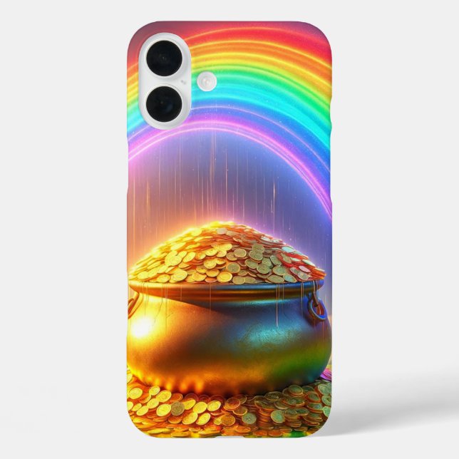 Gold Coin Treashen Handy Case (Rückseite)