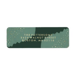 Gold Confetti | Bezeichnung der Ferienadresse