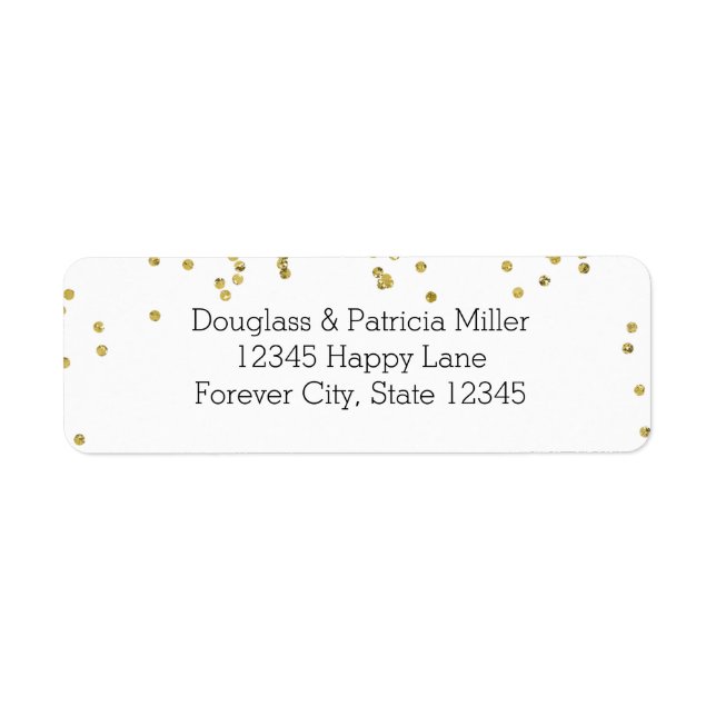 Gold Confetti Dots (Vorne)