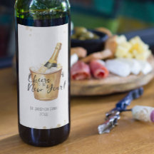 Gold Confetti jubelt für das neue Jahr