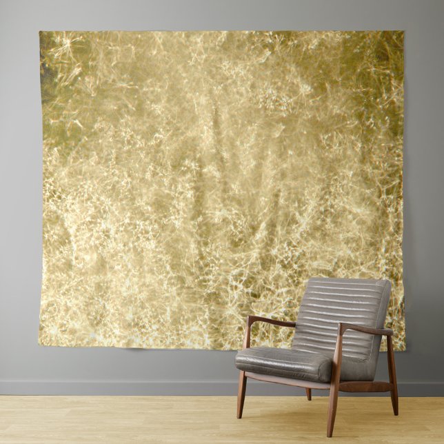 Gold Crackle Wandteppich (Size XL)