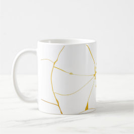 Gold Cracks Kaffeetasse