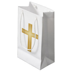 Gold Cross Kleine Geschenktüte