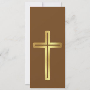 Gold Cross Lesezeichen