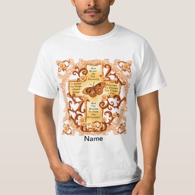 Gold Cross Serenity T - Shirt (Vorderseite)